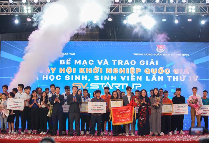 Bế mạc Ngày hội khởi nghiệp quốc gia của học sinh, sinh viên lần thứ IV