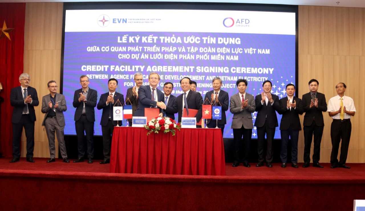 Vay ưu đãi không bảo lãnh Chính phủ trị giá 80 triệu Euro cho Dự án lưới điện phân phối miền Nam