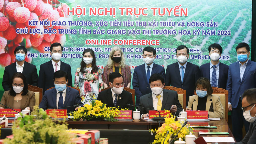 Mở ra cơ hội đưa vải thiều và nông sản Bắc Giang vào thị trường Hoa Kỳ