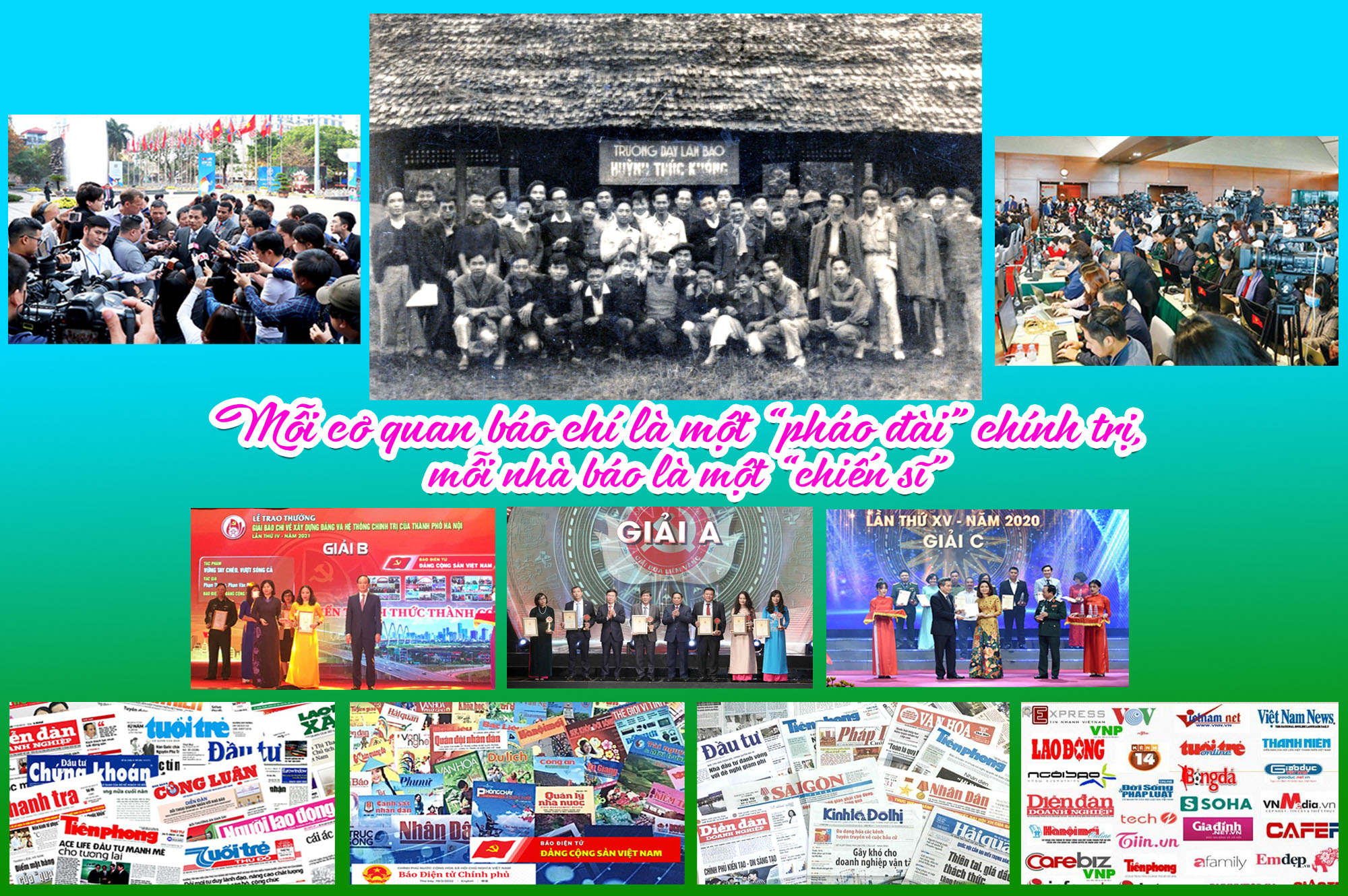 Bài 5 Mỗi cơ quan báo chí là một “pháo đài” chính trị, mỗi nhà báo là một “chiến sỹ”