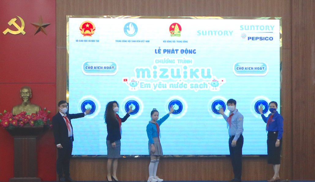 Phát động chương trình “Mizuiku – Em yêu nước sạch” năm 2022