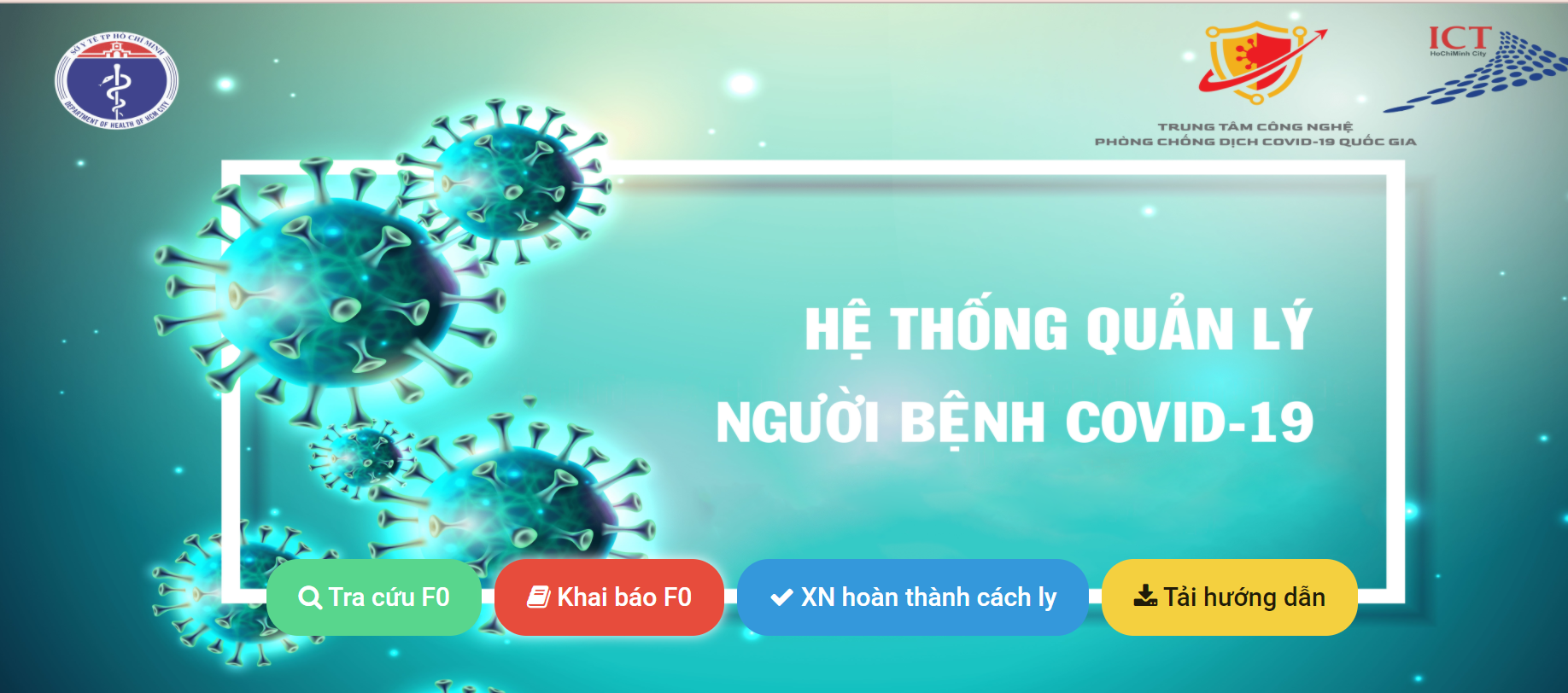 Hơn 61 nghìn trường hợp F0 tại TP Hồ Chí Minh khai báo trực tuyến