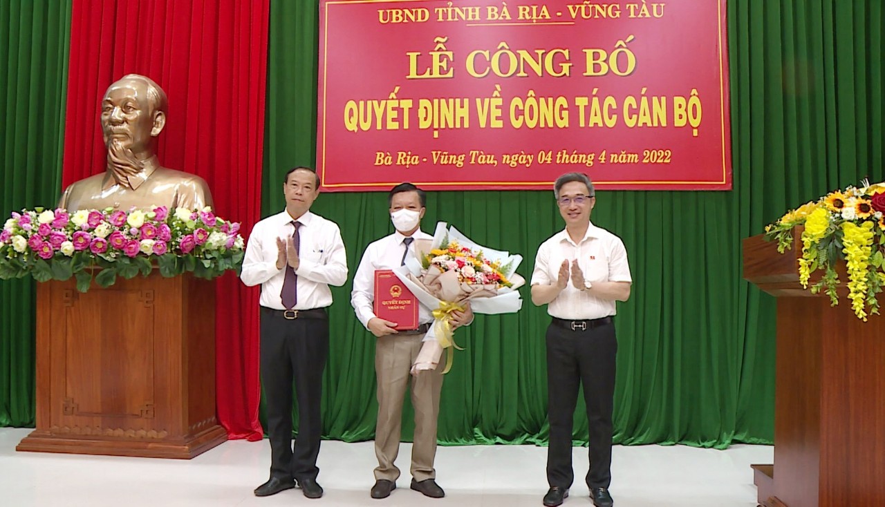 Đồng chí Trần Thanh Dũng giữ chức Chủ tịch UBND TP Bà Rịa