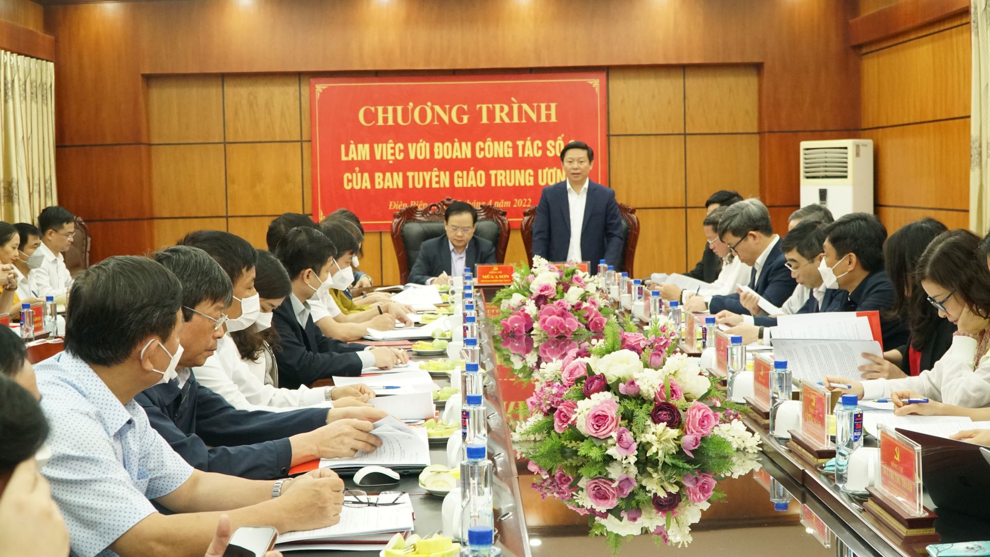Đoàn công tác của Ban Tuyên giáo Trung ương làm việc tại tỉnh Điện Biên