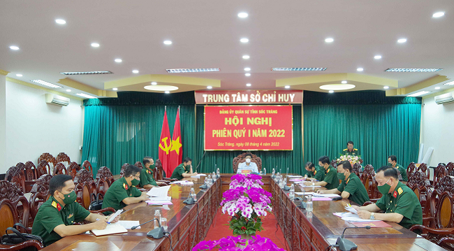 Sóc Trăng xây dựng Đảng bộ quân sự vững mạnh toàn diện