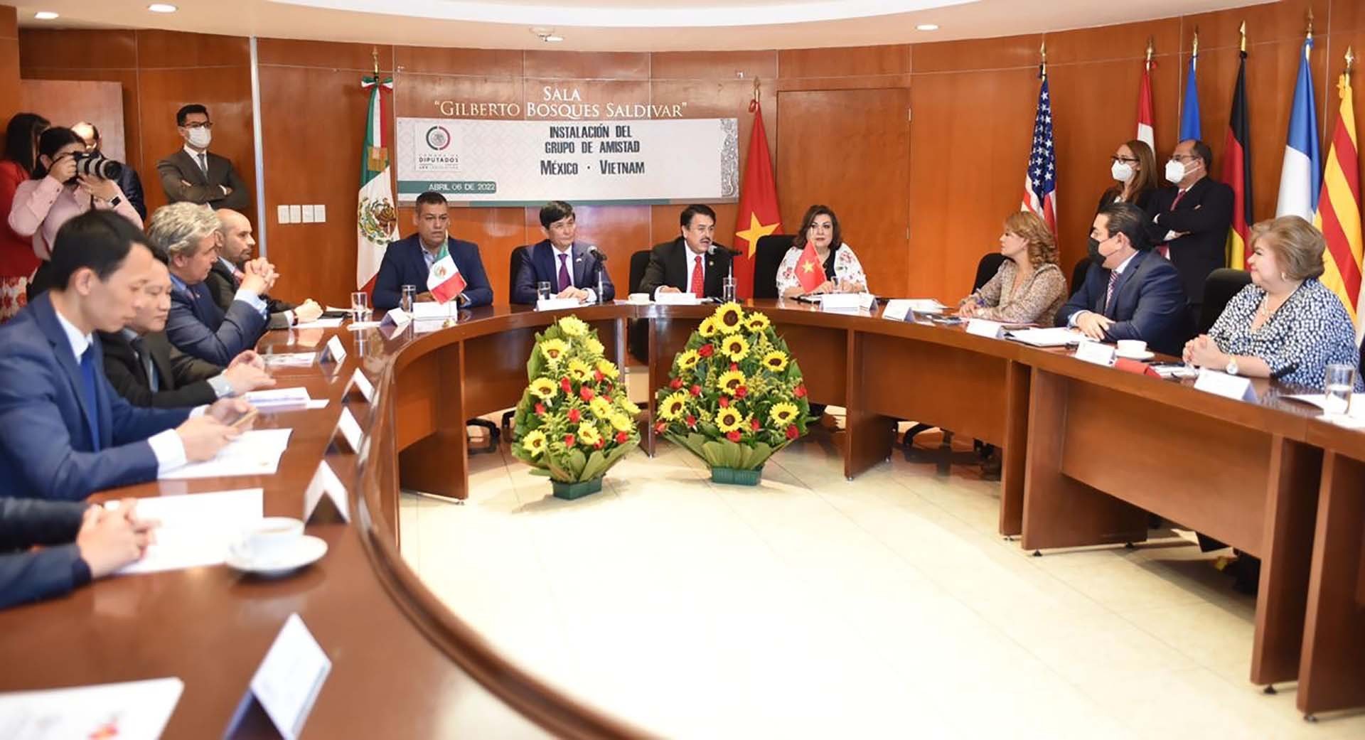 Ra mắt Nhóm Nghị sĩ hữu nghị Mexico – Việt Nam