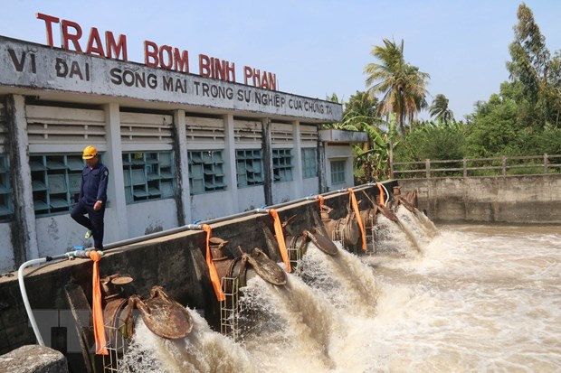 Mức độ xâm nhập mặn ở Đồng bằng Sông Cửu long sẽ giảm dần trong tháng 4