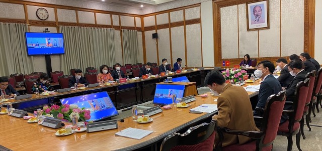 Tăng cường hợp tác giữa Văn phòng Trung ương Đảng hai nước Việt Nam và Lào