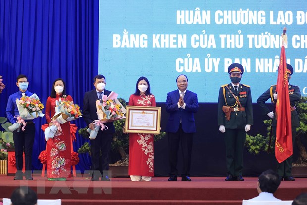 Chủ tịch nước trao Huân chương Lao động tặng huyện Củ Chi, TP Hồ Chí Minh