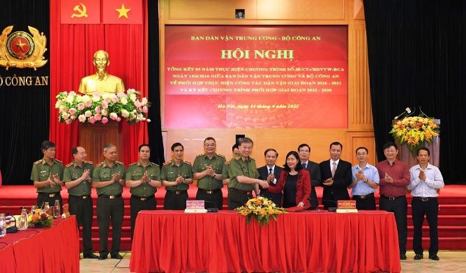 Tăng cường phối hợp công tác dân vận giai đoạn 2022 – 2026
