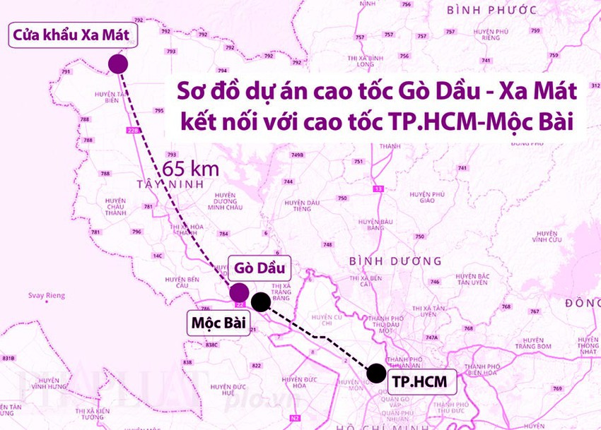 Giao cơ quan có thẩm quyền triển khai Dự án cao tốc Gò Dầu - Xa Mát