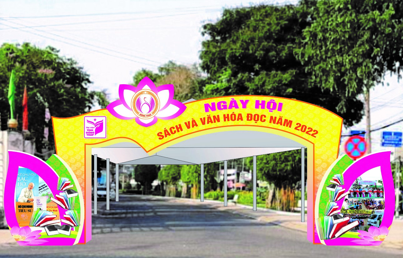 Ngày hội đọc sách tỉnh Đồng Tháp sẽ diễn ra từ 18 - 23 4