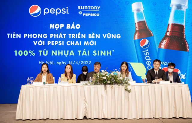 Suntory PepsiCo phát triển sản phẩm thân thiện với môi trường