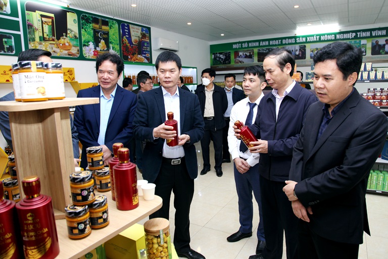 Vĩnh Phúc Khai trương gian hàng giới thiệu sản phẩm OCOP