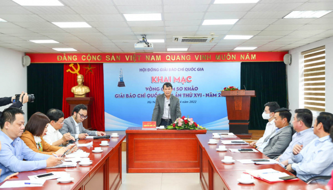 1 911 tác phẩm dự thi vòng sơ khảo Giải Báo chí Quốc gia lần thứ XVI