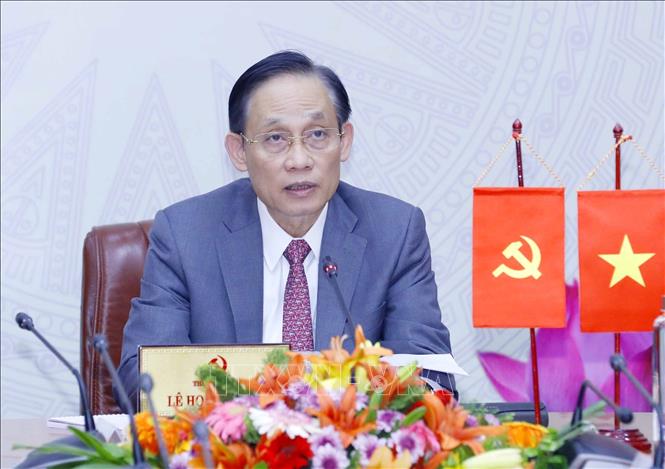 Hội đàm trực tuyến giữa hai Đảng Cộng sản Việt Nam - Trung Quốc