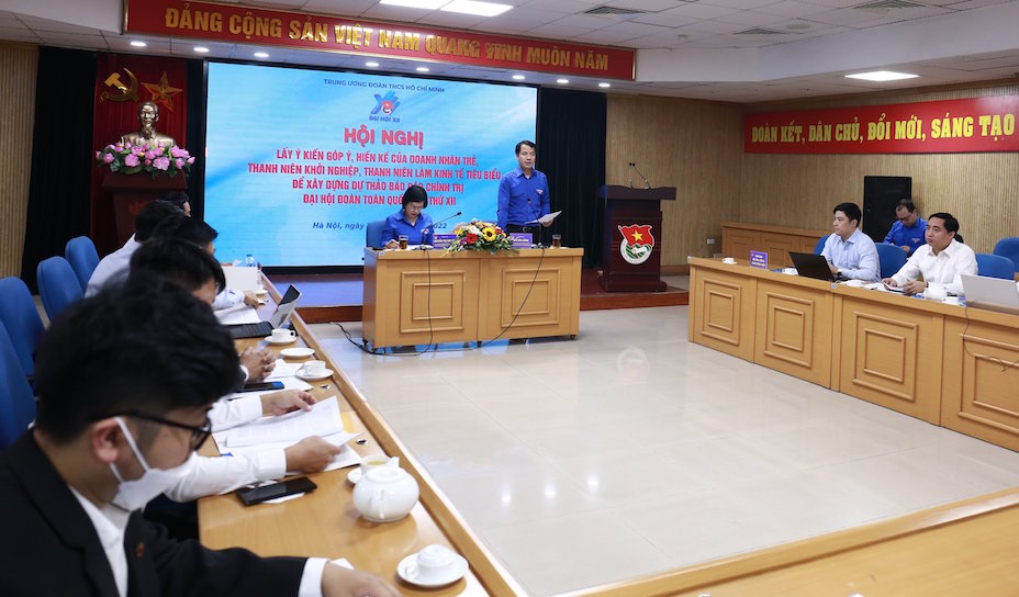 Lấy ý kiến góp ý dự thảo Báo cáo chính trị Đại hội Đoàn toàn quốc lần thứ XII
