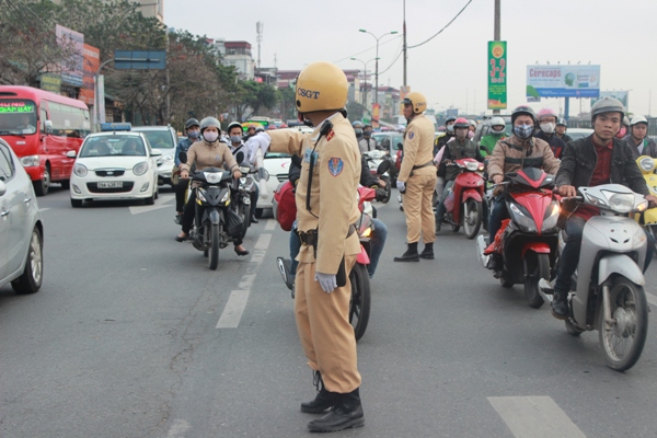 Bảo đảm trật tự, an toàn giao thông dịp nghỉ Lễ 30 4 và 1 5