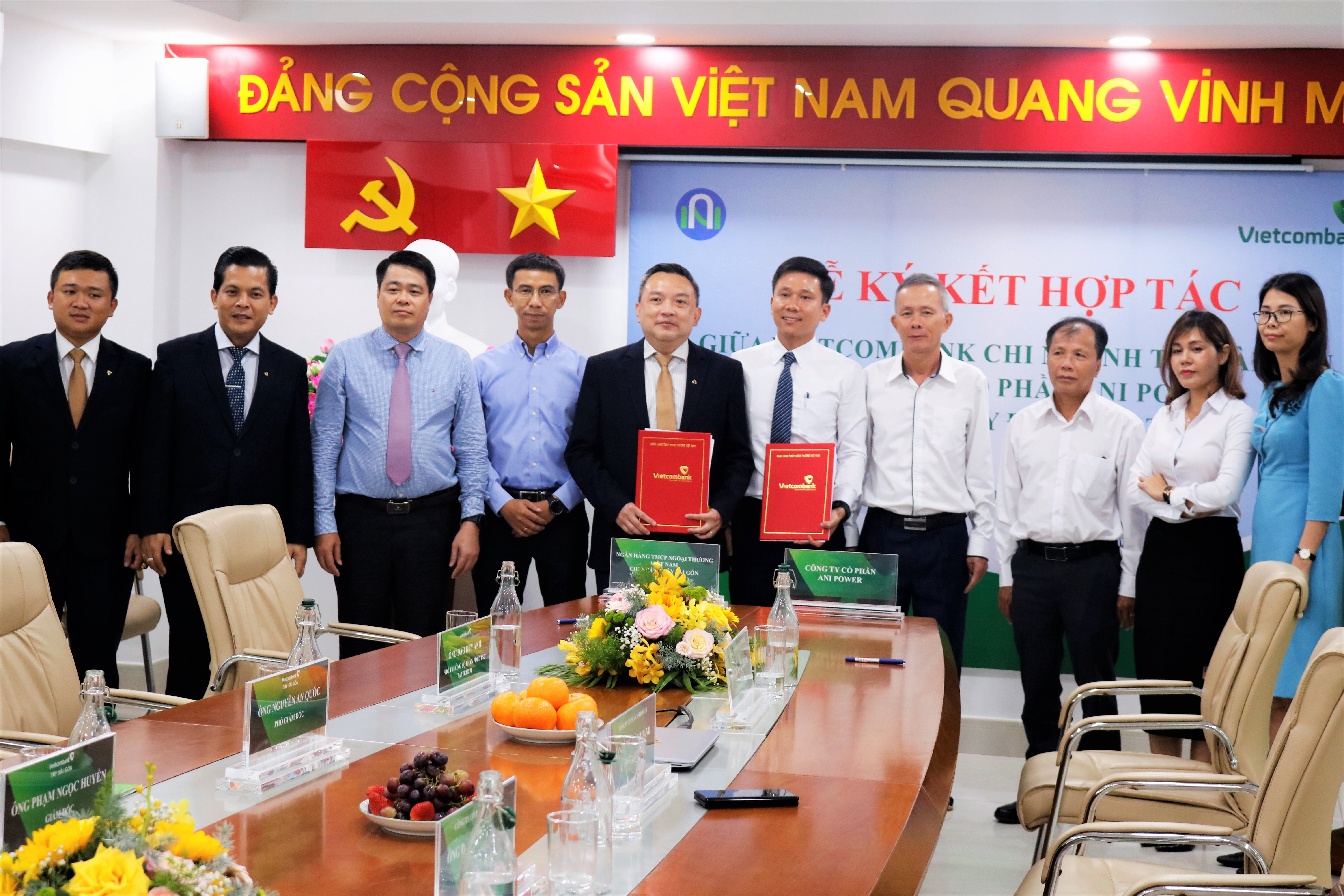 Vietcombank Tây Sài Gòn ký kết hợp đồng tín dụng với CTCP Ani Power tài trợ dự án thủy điện Phú Tân 2