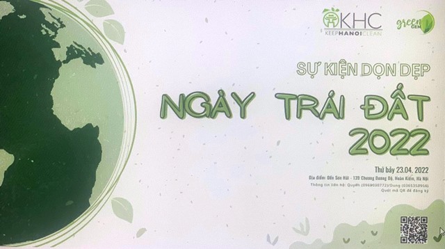 Tổ chức sự kiện dọn dẹp nhân Ngày Trái đất 2022