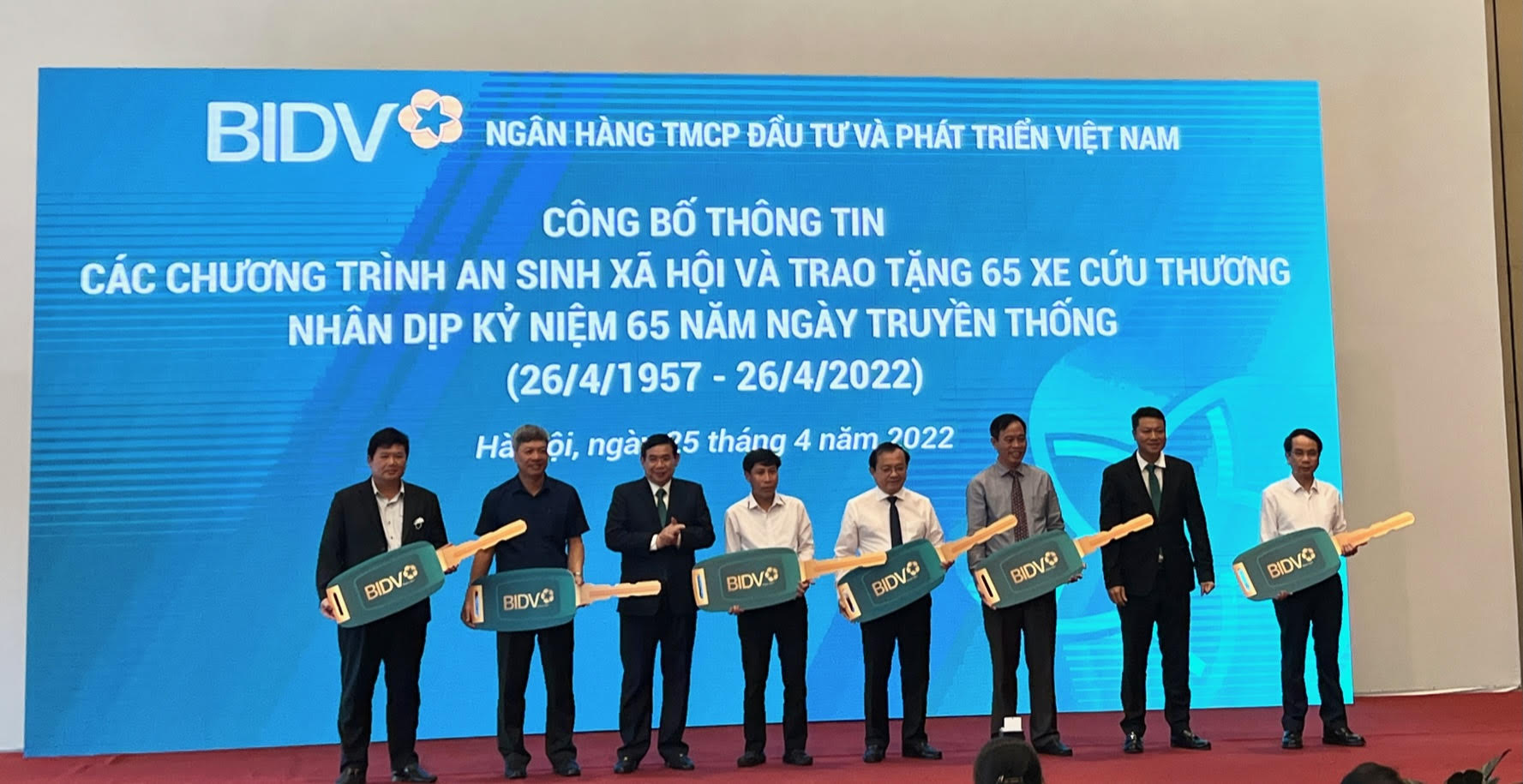 BIDV công bố loạt chương trình an sinh xã hội nhân dịp kỷ niệm 65 năm ngày thành lập