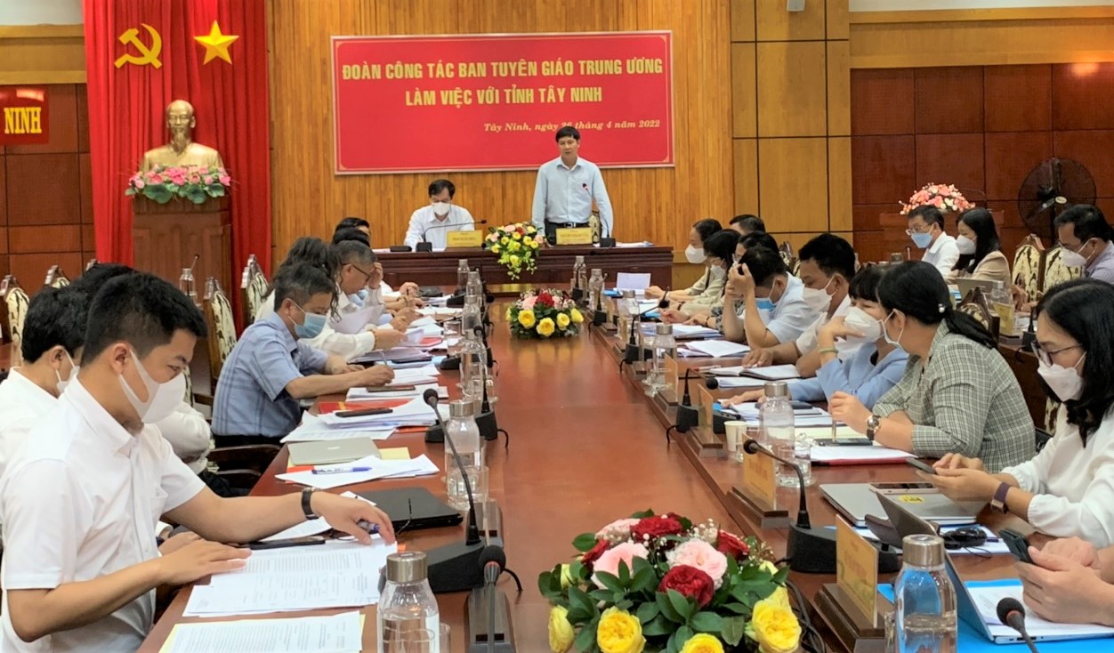 Tây Ninh tiếp tục đổi mới công tác tuyên giáo