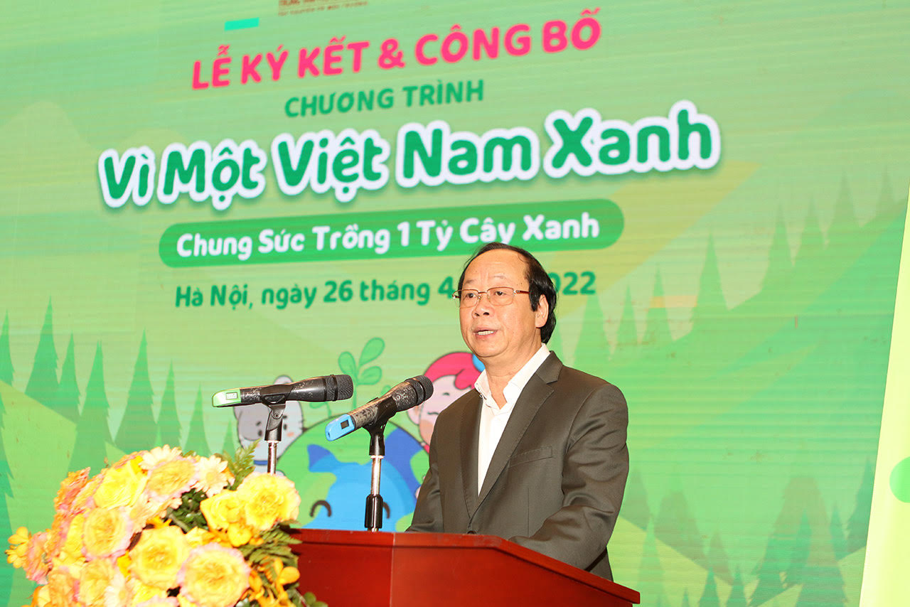 Chung sức trồng 1 tỷ cây xanh vì một Việt Nam xanh