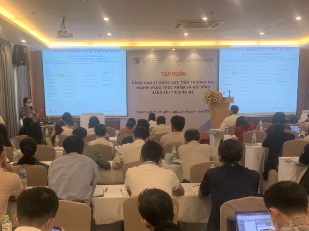 Xúc tiến thương mại cho ngành thực phẩm, đồ uống xuất khẩu vào Hoa Kỳ