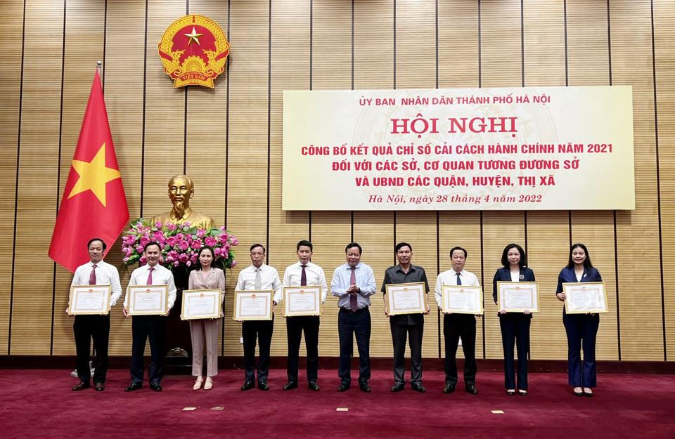 Lấy kết quả chỉ số cải cách hành chính là tiêu chí để đánh giá năng lực người đứng đầu