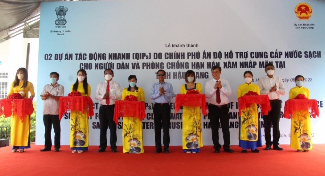Ấn Độ giúp người dân Hậu Giang thích ứng với biến đổi khí hậu