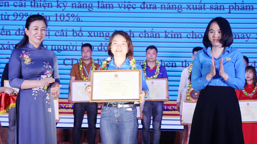 Bắc Giang Tôn vinh 136 công nhân lao động tiêu biểu