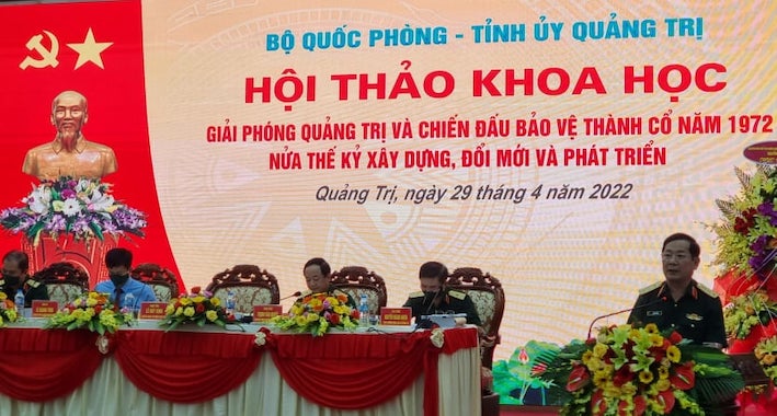 Chiến thắng Quảng Trị và bảo vệ Thành cổ là bản anh hùng ca trong lịch sử đấu tranh của dân tộc ta