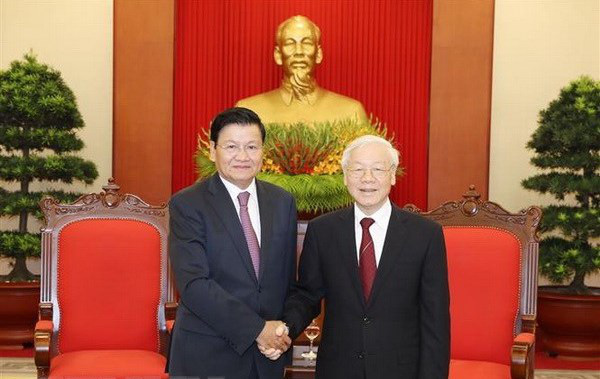 BCH TƯ Đảng Nhân dân Cách mạng Lào gửi Điện chúc mừng BCH TƯ Đảng Cộng sản Việt Nam