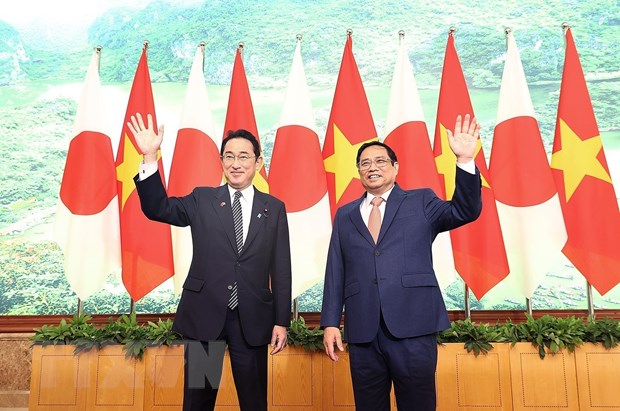 Thủ tướng Việt Nam- Nhật Bản dự Hội thảo hợp tác hai nước trong đổi mới công nghệ, chuyển đổi số và đa dạng hóa chuỗi cung ứng