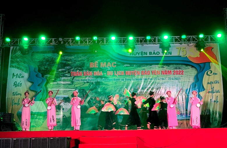 Tuần Văn hoá - Du lịch huyện Bảo Yên thu hút 50 000 lượt du khách tham gia