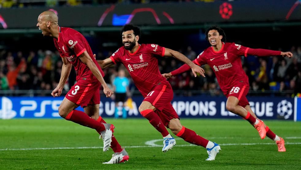 Liverpool tiến vào chung kết Champions League