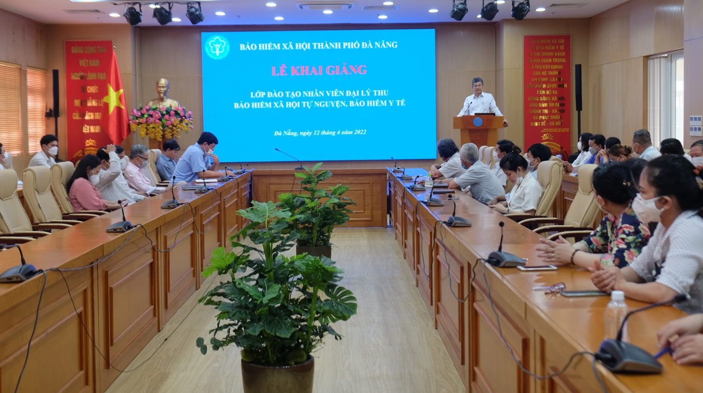 Đà Nẵng Đào tạo nhân viên Đại lý thu BHXH tự nguyện, BHYT hộ gia đình