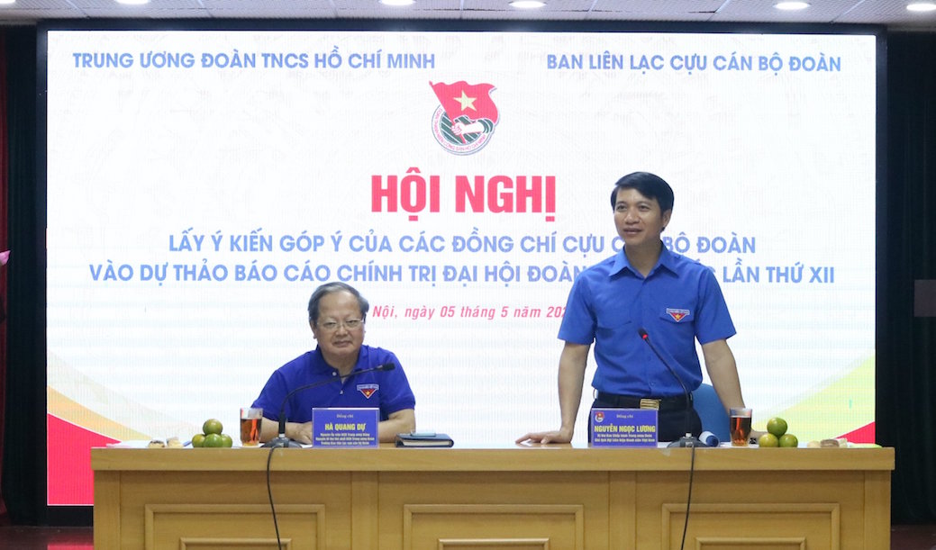 Góp ý dự thảo báo cáo chính trị Đại hội Đoàn toàn quốc lần thứ XII