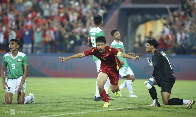 U23 Việt Nam đại thắng trong trận ra quân SEA Games 31
