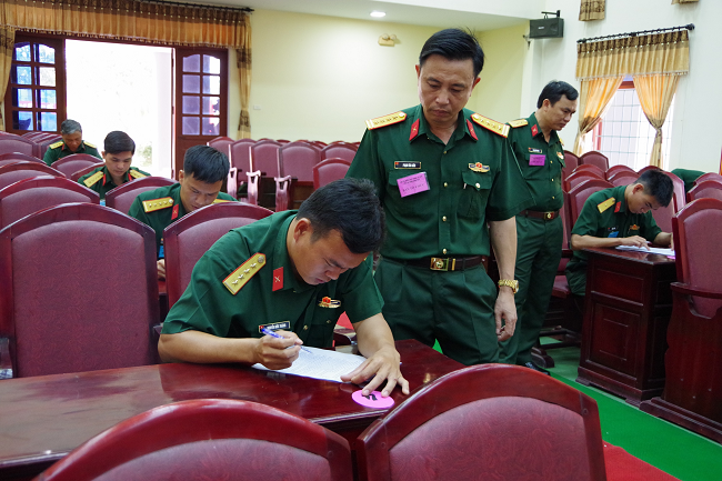 Sư đoàn 968 Quân khu 4  Khai mạc Hội thi giảng dạy chính trị giỏi năm 2022