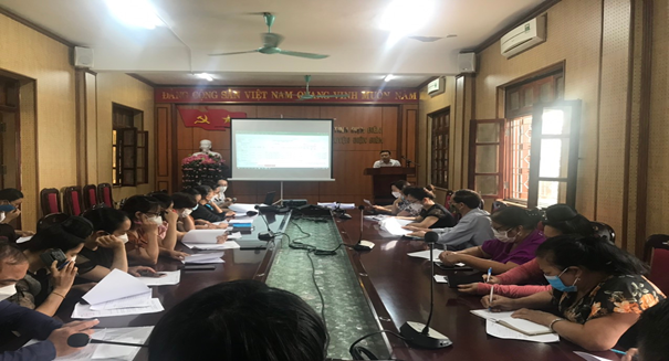Tập huấn cho đại lý thu BHXH, BHYT về Quy trình quản lý và sử dụng Biên lai thu tiền
