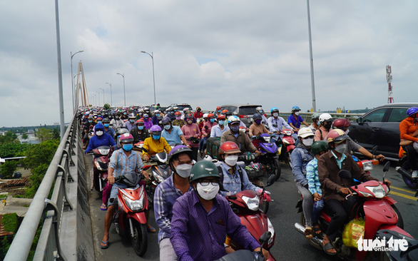 Đề xuất xả trạm thu phí cầu Rạch Miễu dịp lễ, tết