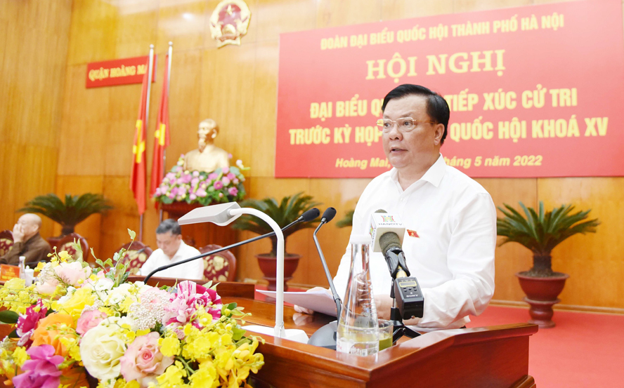 Hà Nội Cử tri kiến nghị nhiều vấn đề dân sinh bức xúc