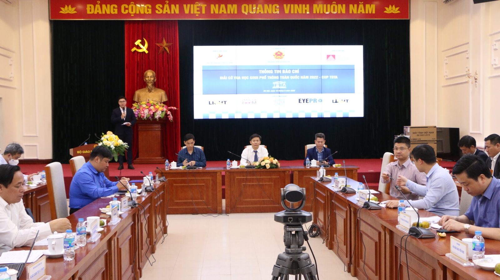 Công bố Giải cờ vua học sinh phổ thông toàn quốc năm 2022 - Cup TOTA