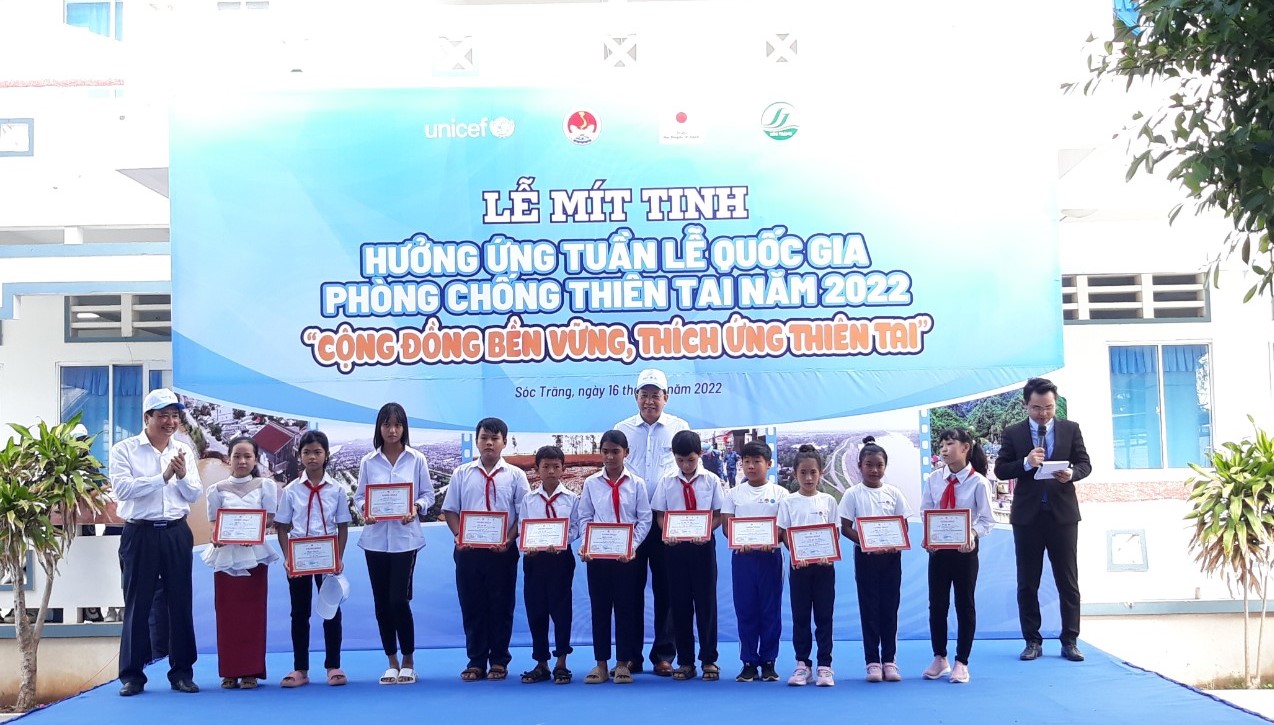 Mít tinh hưởng ứng Tuần lễ Quốc gia về phòng, chống thiên tai năm 2022