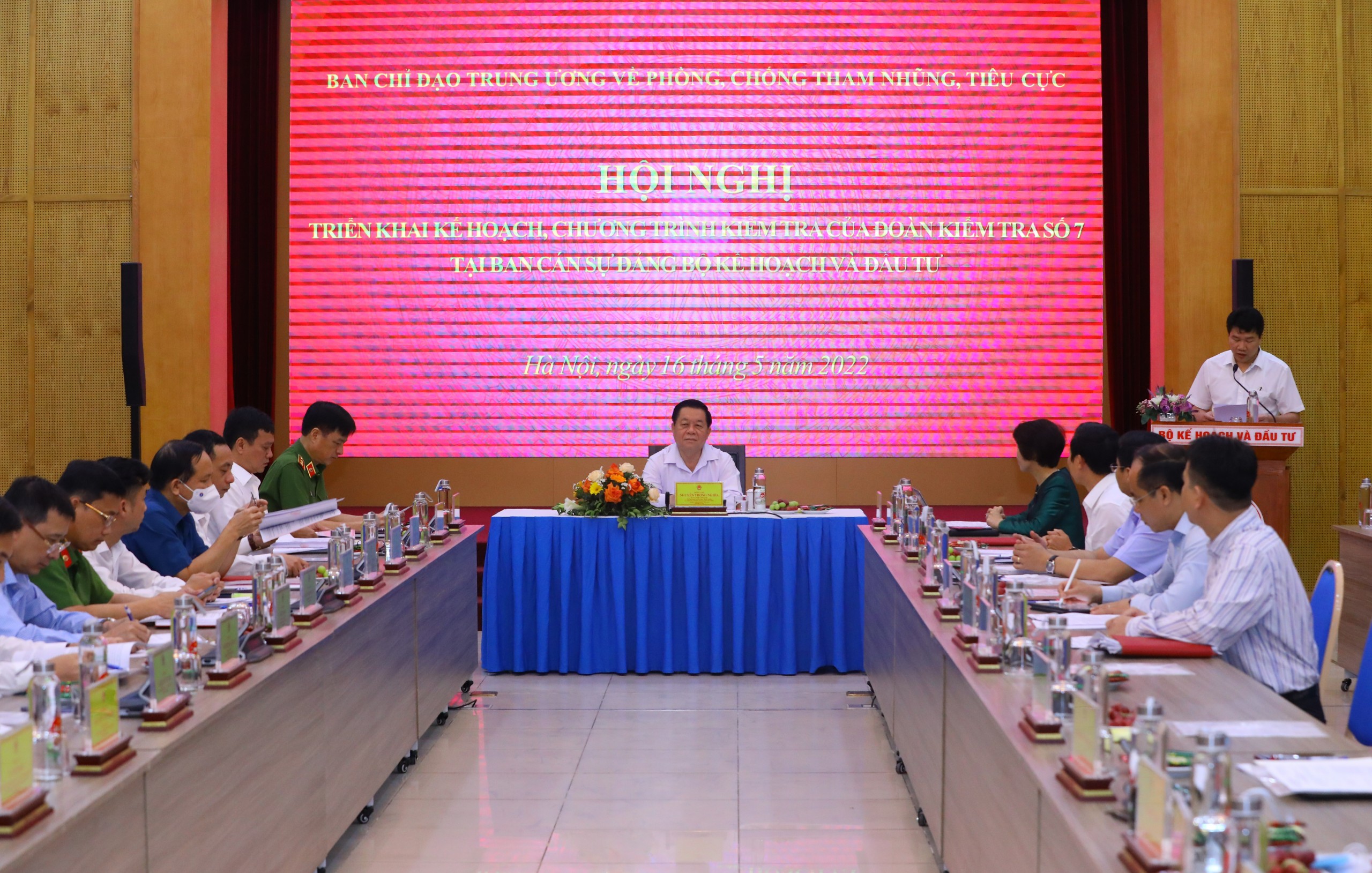 Kiểm tra công tác phòng, chống tham nhũng, tiêu cực tại Bộ Kế hoạch và Đầu tư