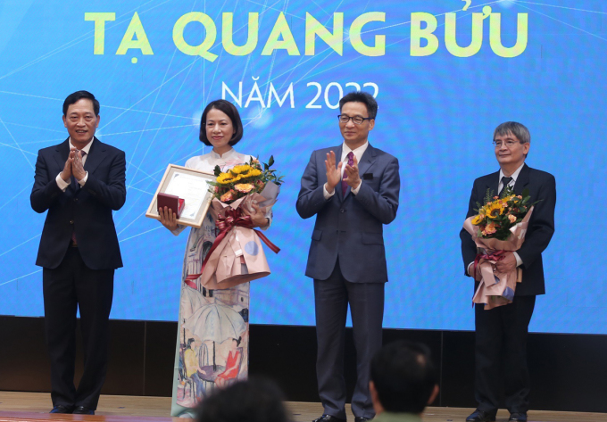 Hai nhà khoa học được trao Giải thưởng Tạ Quang Bửu năm 2022