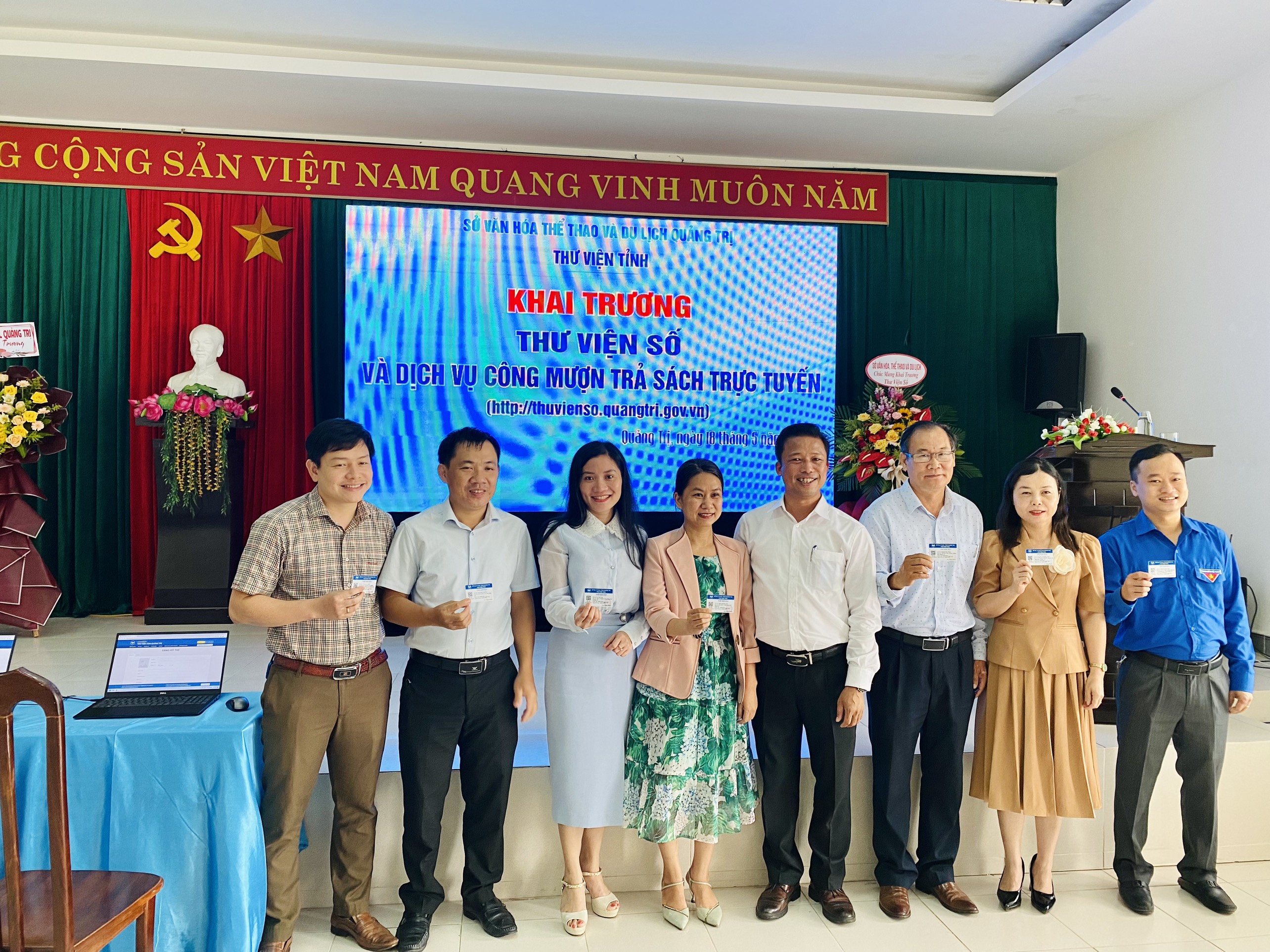 Quảng Trị khai trương thư viện số và dịch vụ mượn trả sách trực tuyến