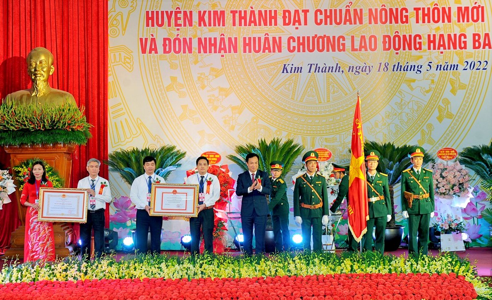 Kim Thành cần chú trọng đảm bảo sự phát triển bền vững trong quá trình xây dựng nông thôn mới nâng cao