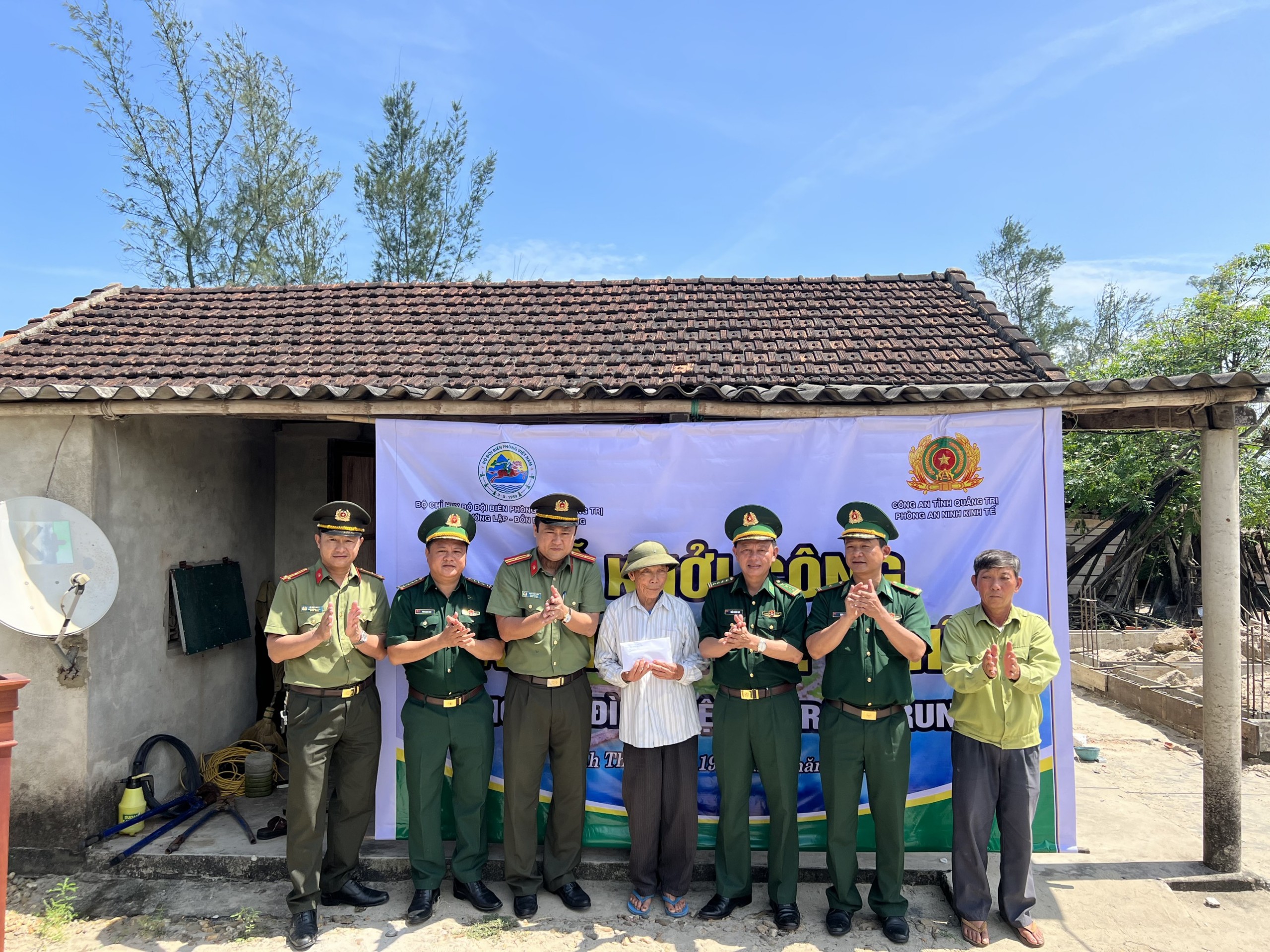 BĐBP Quảng Trị khởi công xây dựng nhà tình nghĩa